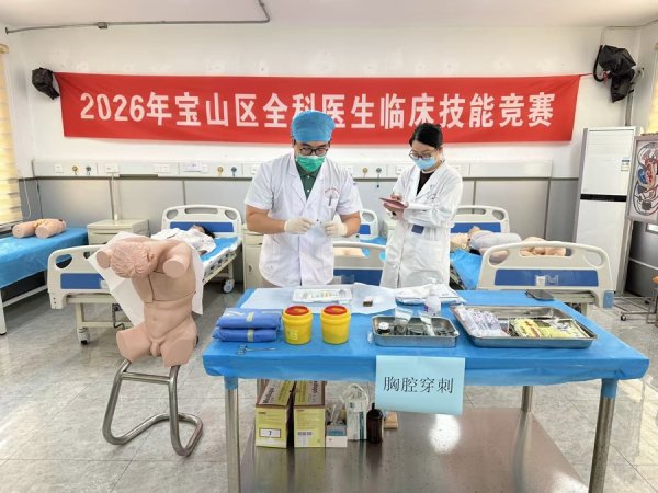 开云(中国)2026世界杯官方推荐 宝山卫健系统十大手段竞赛全面伸开，岗亭比武尽显医者风仪