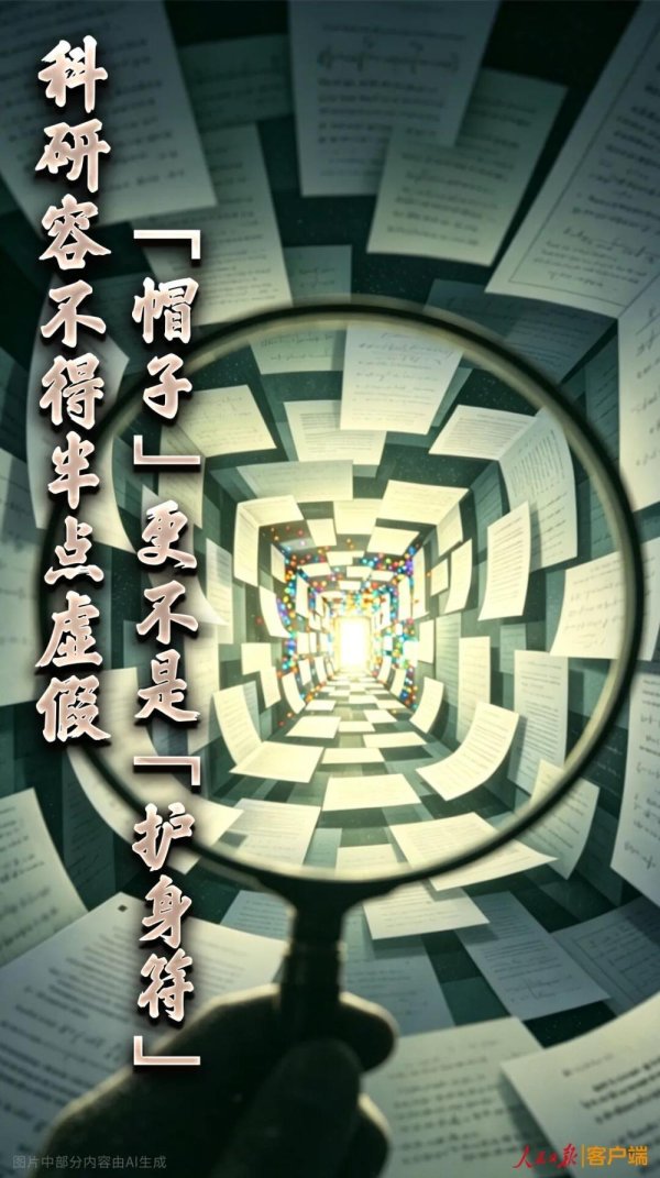 kaiyun开云体育世界杯中国网页版登录入口 多所高校连曝学术歪邪, 作秀者何故堂堂皇皇? 东说念主民锐评: “帽子”不是护身符